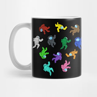 rainbow astronauts Mug